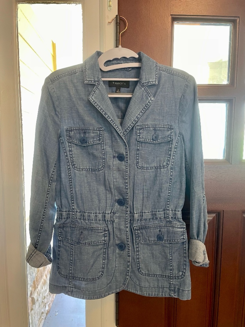 Chambray Jacket, XS